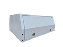 STAFFORD INDUSTRIAL CANOPY 2400X1000X1780MM WHITE  3MM 3 DOORS