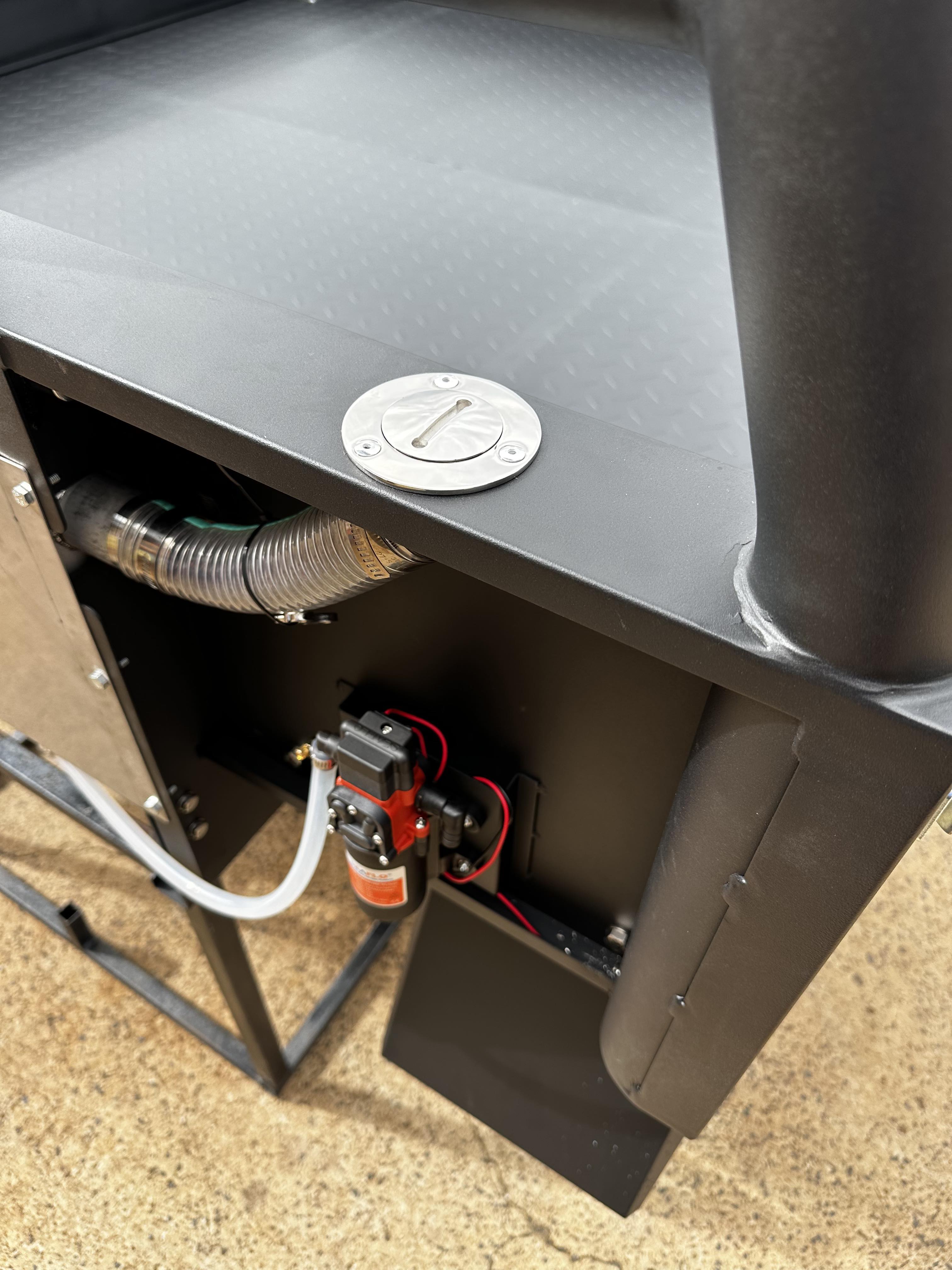 STAFFORD INDUSTRIAL 1800MM STEEL UTE TRAY PACKAGE BLACK