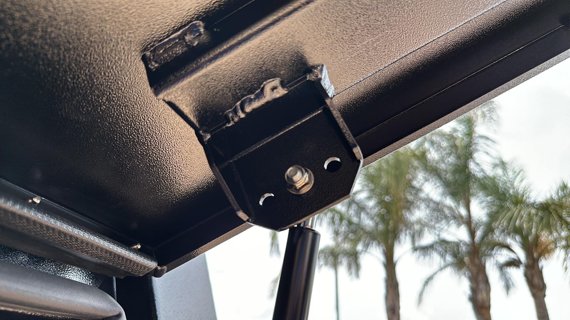 STAFFORD UTE CANOPY 2 DOOR BLACK 1800X1780X860MM
