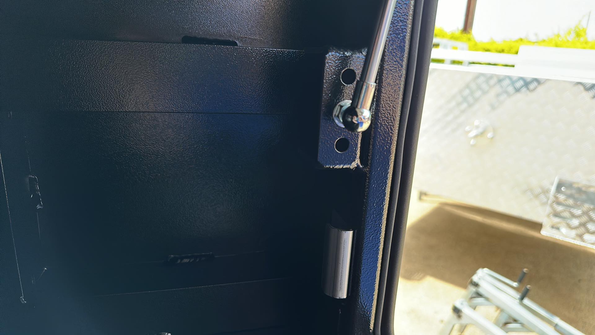 STAFFORD UTE CANOPY 3 DOOR BLACK 1800X1780X860MM