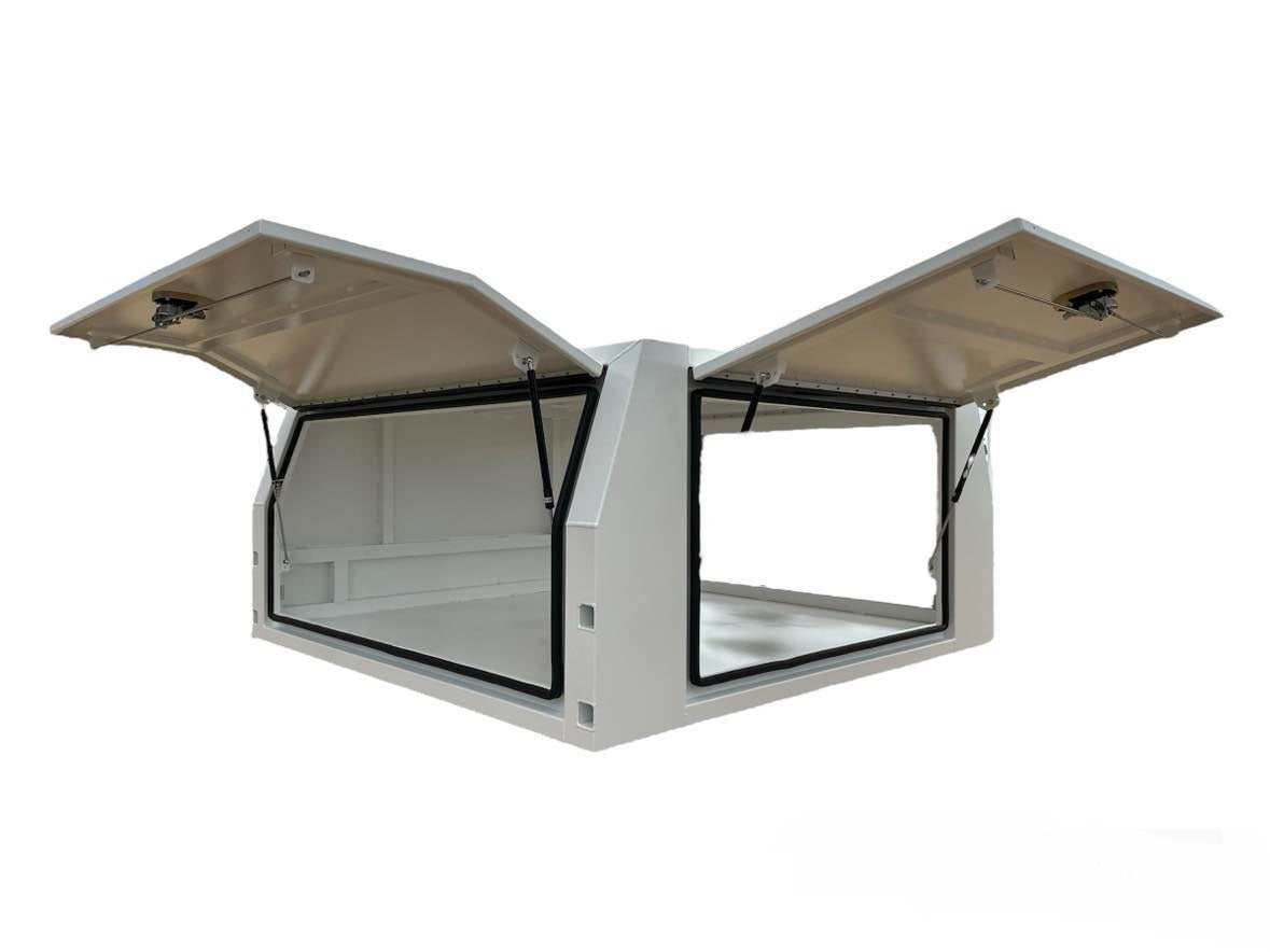 STAFFORD INDUSTRIAL CANOPY 3 DOOR WHITE 1800 x 1780 x 860MM 3MM