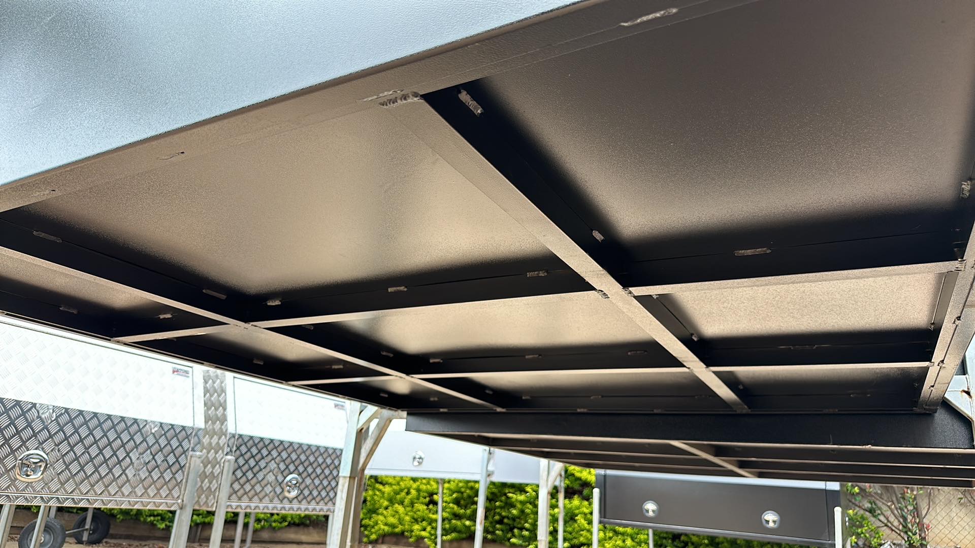 STAFFORD UTE CANOPY 2 DOOR BLACK 1800X1780X860MM