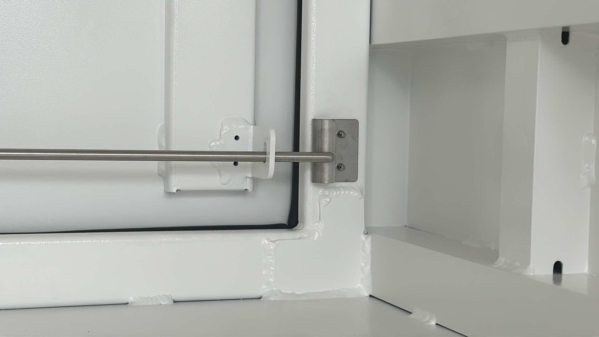 STAFFORD INDUSTRIAL UTE CANOPY 1200MM X 1780MM X 1000MM ALU WHITE 2 DOOR 3MM THICK