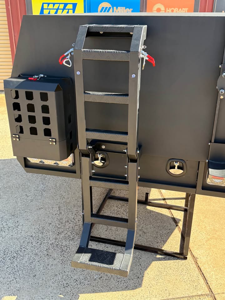 STAFFORD INDUSTRIAL CHASSIS MOUNT CANOPY MATT BLACK