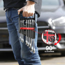 DURATECH 16PC 90 TOOTH COMBIMATION RATCHETING SPANNER SET