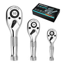DURATECH 3PC STUBBY RATCHET SET