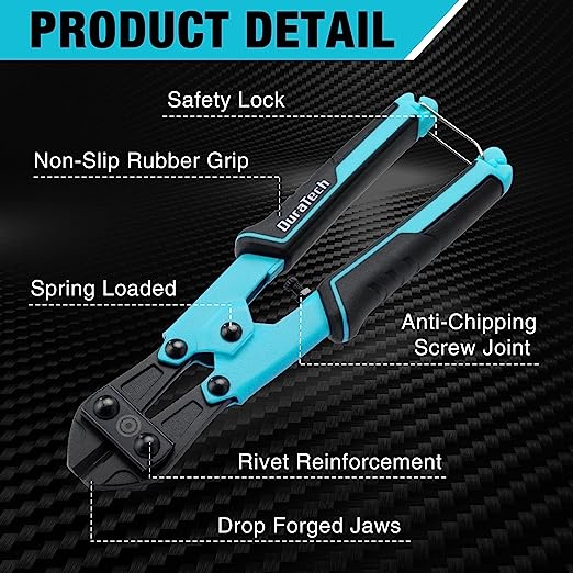 8" DURATECH BOLT CUTTERS