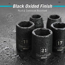 DURATECH 12-Piece 1/2" Drive Metric  Impact Sockets Set