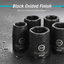 DURATECH 12-Piece 1/2" Drive SAE Impact Sockets Set