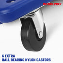 WORKPRO 36" 6 WHEEL PLASTIC CREEPER
