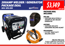 STAFFORD WELDER 200AMP WELDER GENERATOR