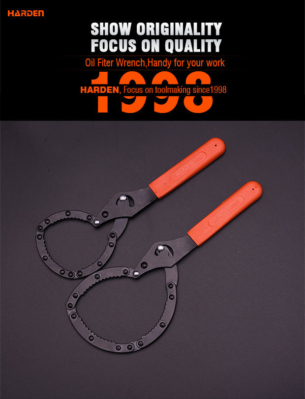 HARDEN 75-95MM OIL FILTER WRENCH