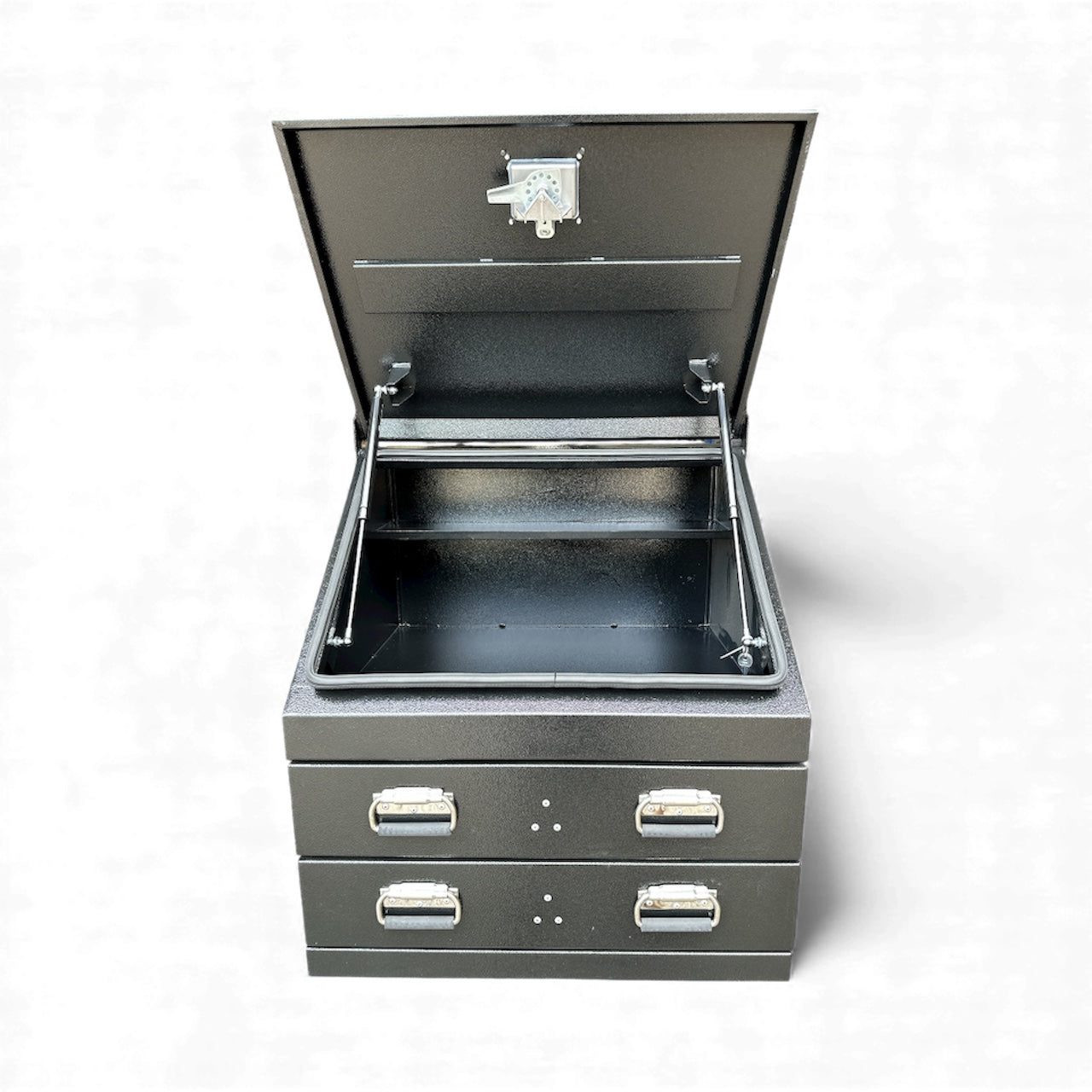 STAFFORD INDUSTRIAL TC700 SERIES 2 DRAWER LARGE ANGLED BLACK TOOL BOX