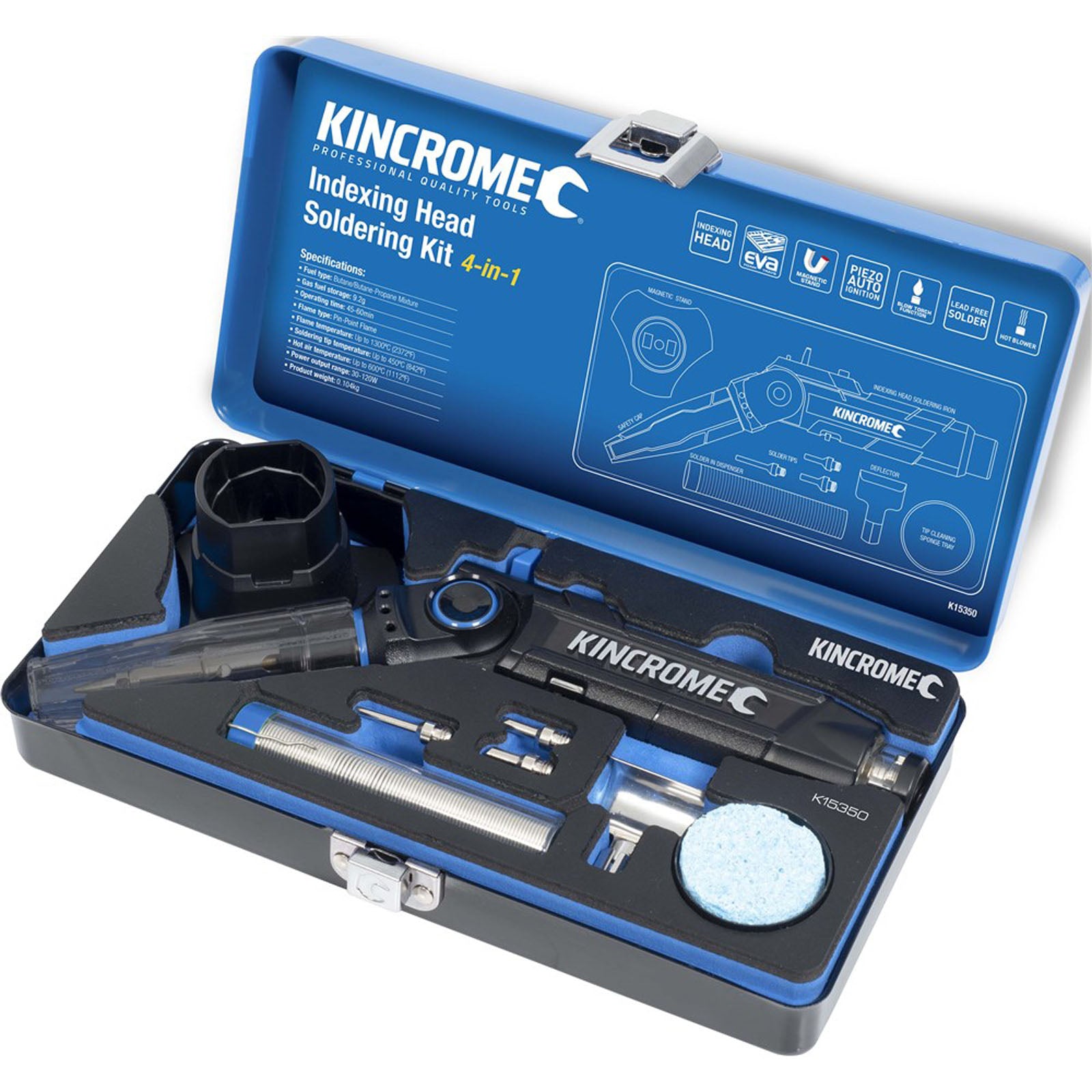 KINCROME4IN1 INDEX SOLDERING KIT 8PCE