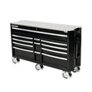 CONTOUR® TROLLEY TOOL KIT 868 PIECE 12 DRAWER (60") BLACK