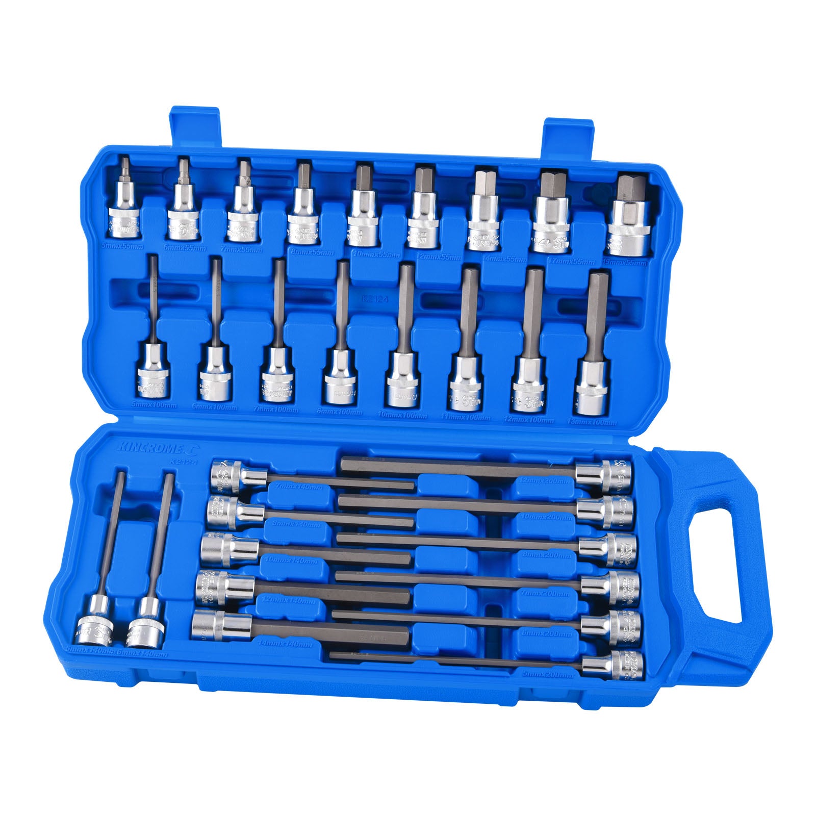30P 1/2DR METRIC HEX SCKET SET