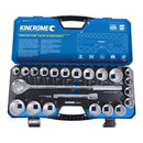 SOCKET SET 3/4 DRV 22P MET/AF