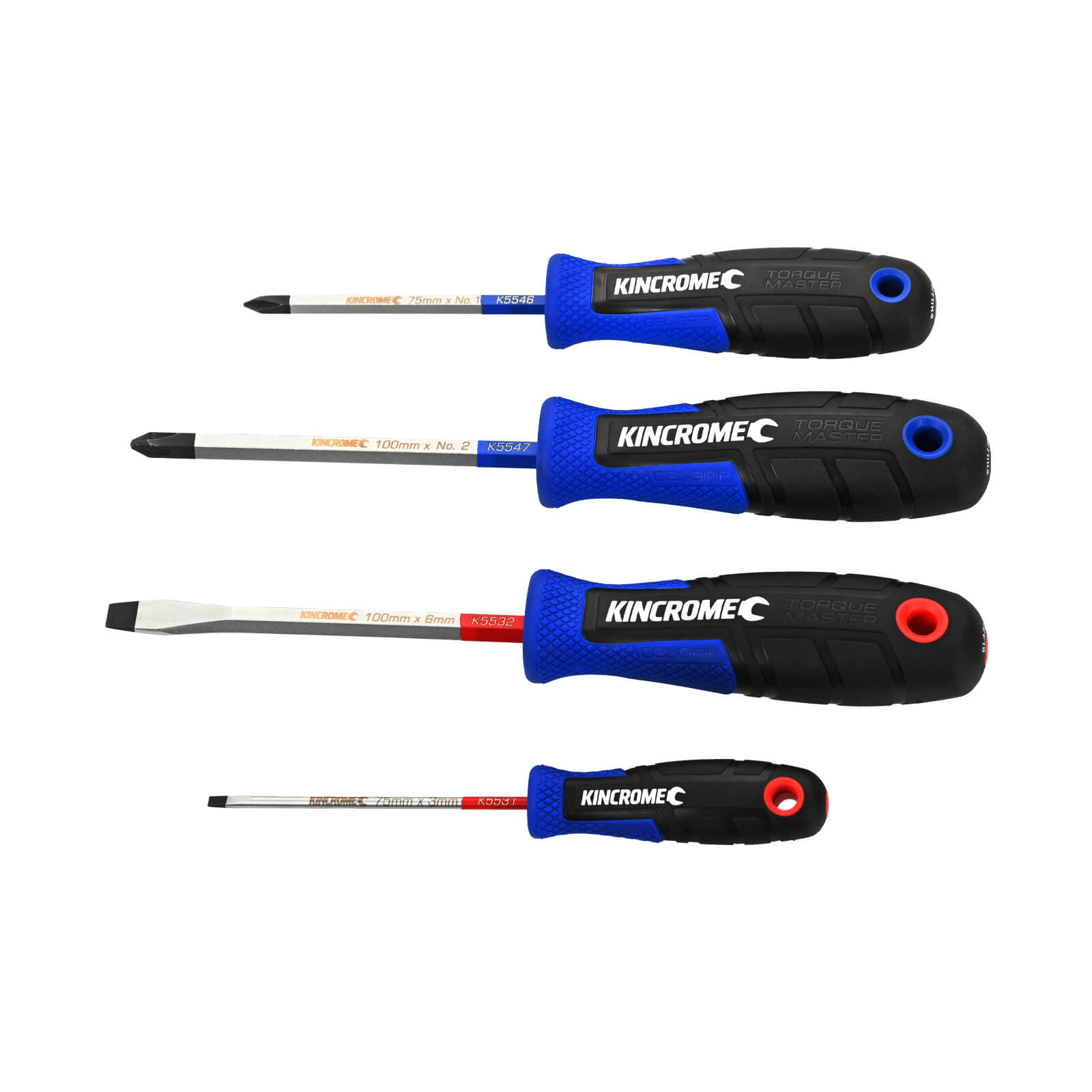 KINCROMES/DRIVER SET TORQUEMASTER 4P