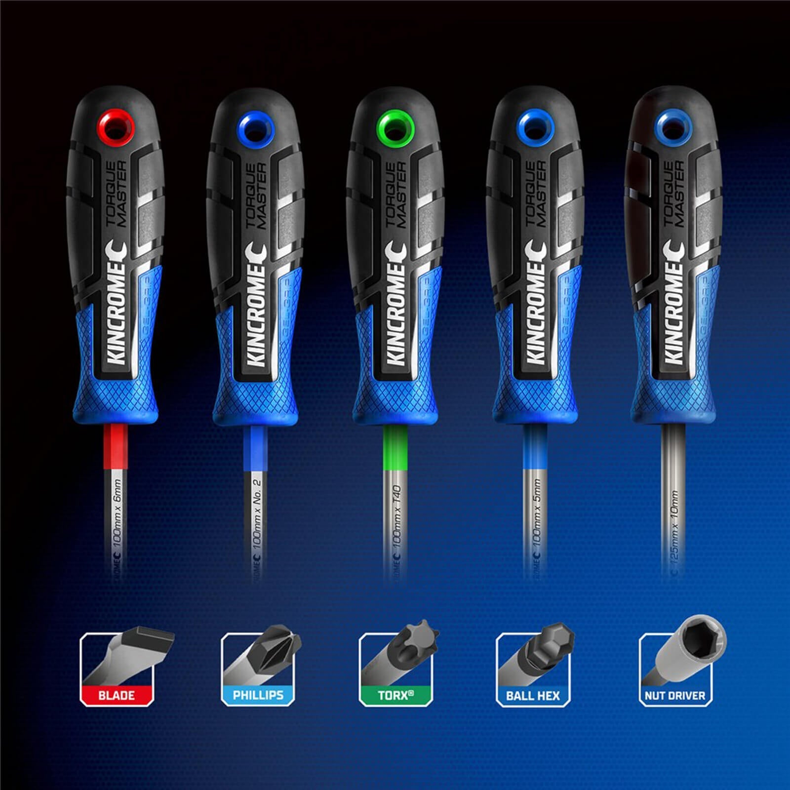 S/DRIVER SET TORQUEMAST 4P BL