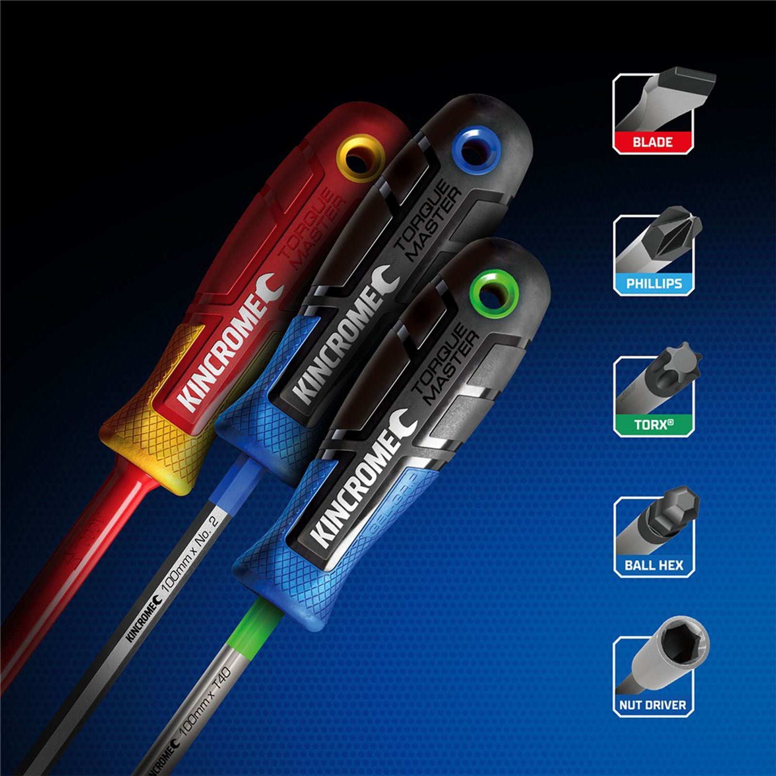 KINCROME6PC S/DRIVER SET VDE