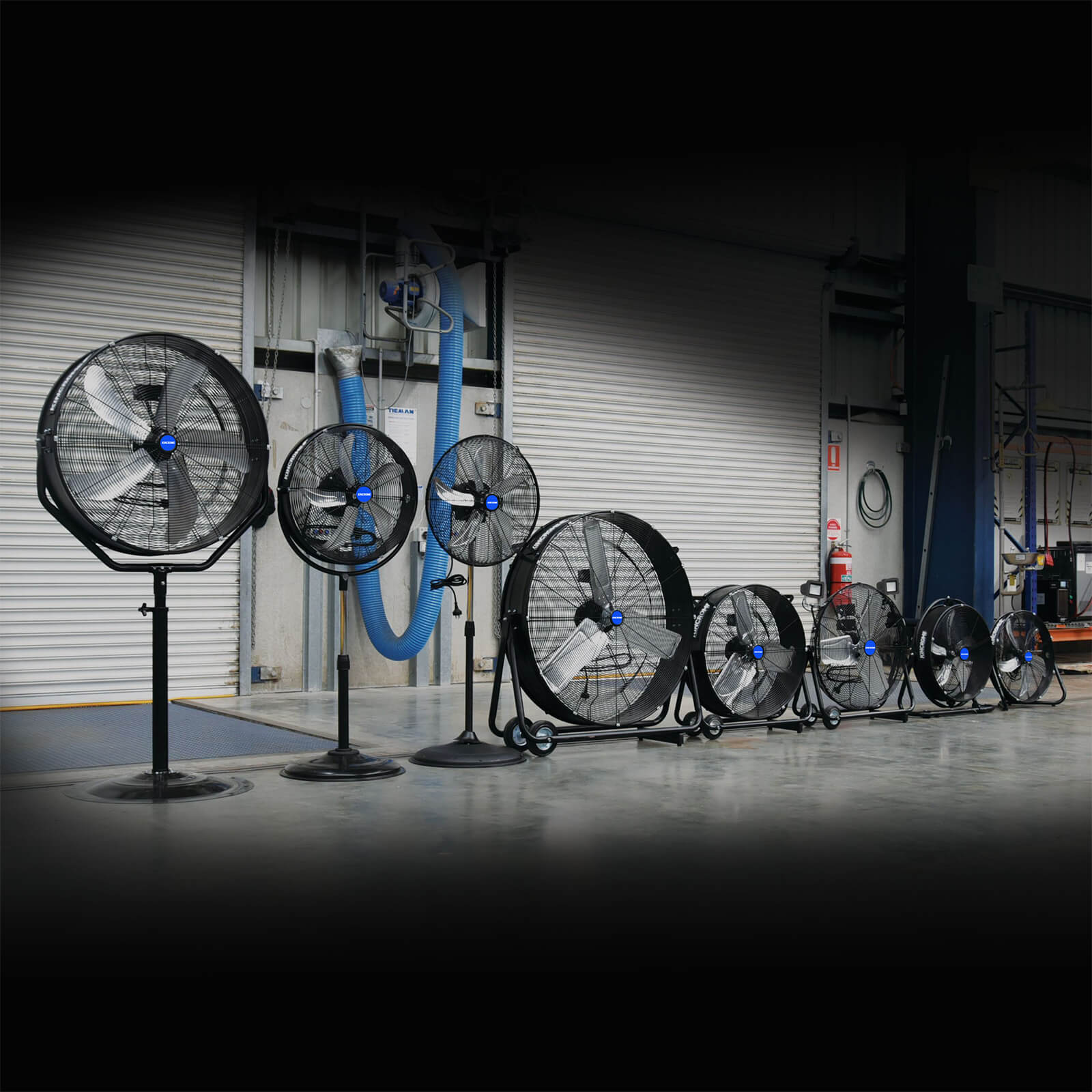 PEDSTL FAN 750MM-4 BLADE-3SPD