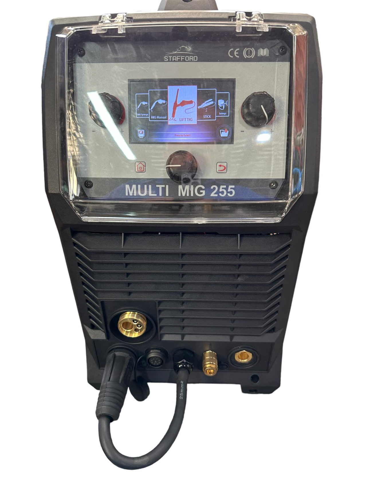 STAFFORD MULTIMIG 255 PFC LCD MIG/TIG/MMA WELDING MACHINE