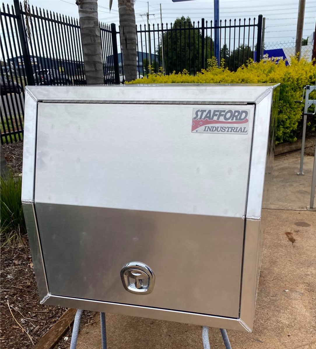 STAFFORD INDUSTRIAL UTE CANOPY 900MM X 1780MM X 860MM ALU  FLAT 2 DOORS    3MM