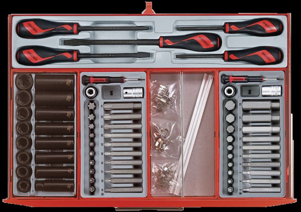 TENG 1001PC MEGA MASTER AUTO/IND. MM/AF TOOL KIT (BLACK)