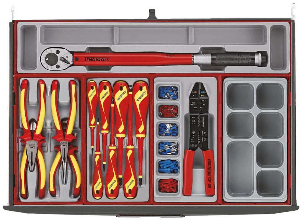 TENG 1001PC MEGA MASTER AUTO/IND. MM/AF TOOL KIT (BLACK)