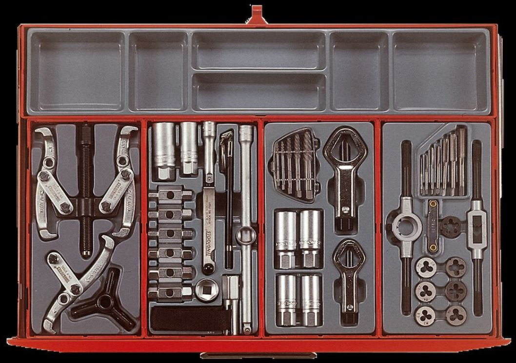 TENG 1001PC MEGA MASTER AUTO/IND. MM/AF TOOL KIT (BLACK)