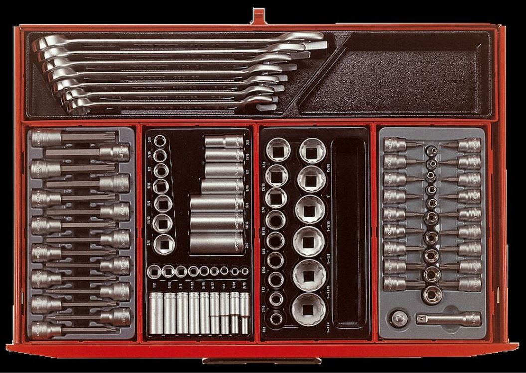 TENG 1001PC MEGA MASTER AUTO/IND. MM/AF TOOL KIT (BLACK)