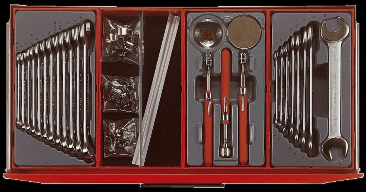 TENG 1001PC MEGA MASTER AUTO/IND. MM/AF TOOL KIT (BLACK)