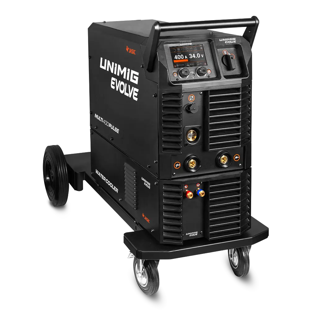 UNIMIG EVOLVE MULTI 400 PULSE WITH M580W AND WATER COOLED TROLLEY