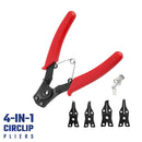 WORKPRO 4-IN-1 CIRCLIP PLIERS SET