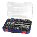 WORKPRO 30PC 1/2" DR.6 POINT SOCKET SET