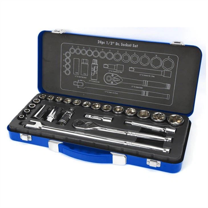 WORKPRO 24PC 1/2" DR SOCKET SET