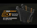 5/8" 90-TOOTH 12 POINT RATCHETING COMBINATION WRENCH