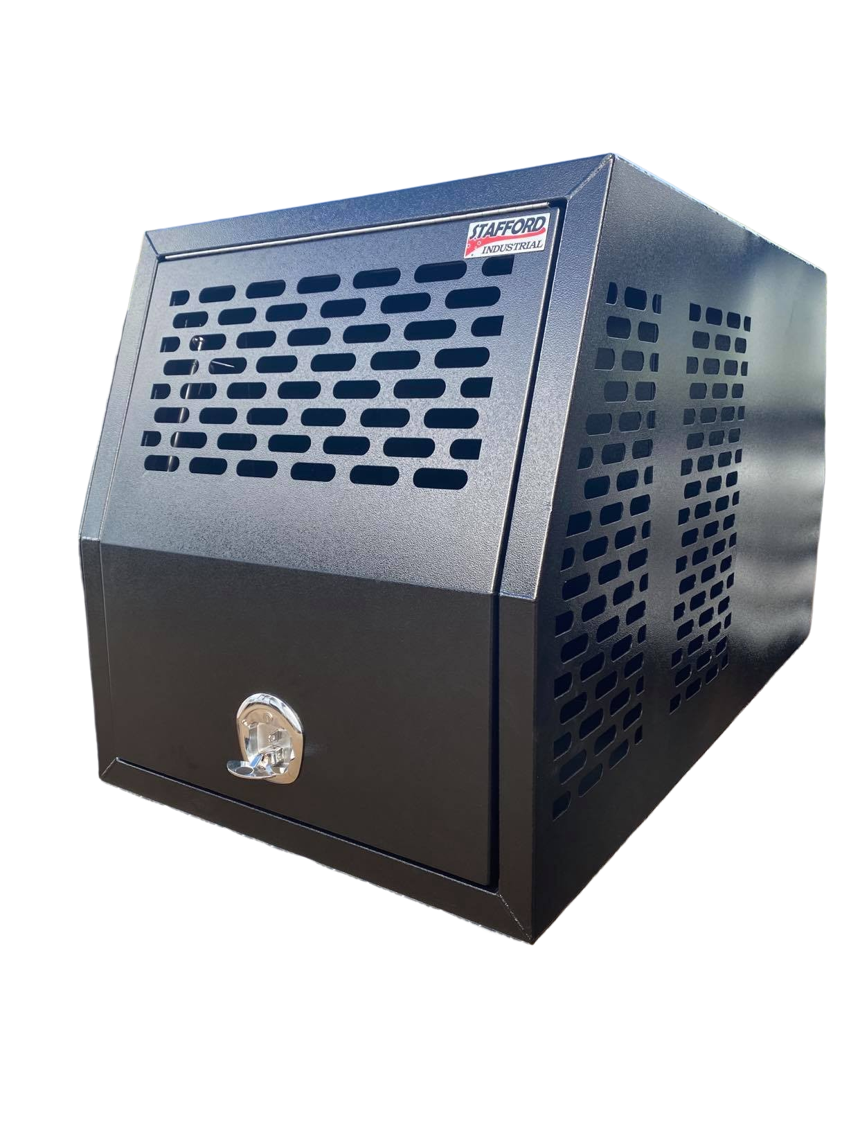 STAFFORD INDUSTRIAL DOGBOX 900MM X 1780MM X 1000MM BLACK