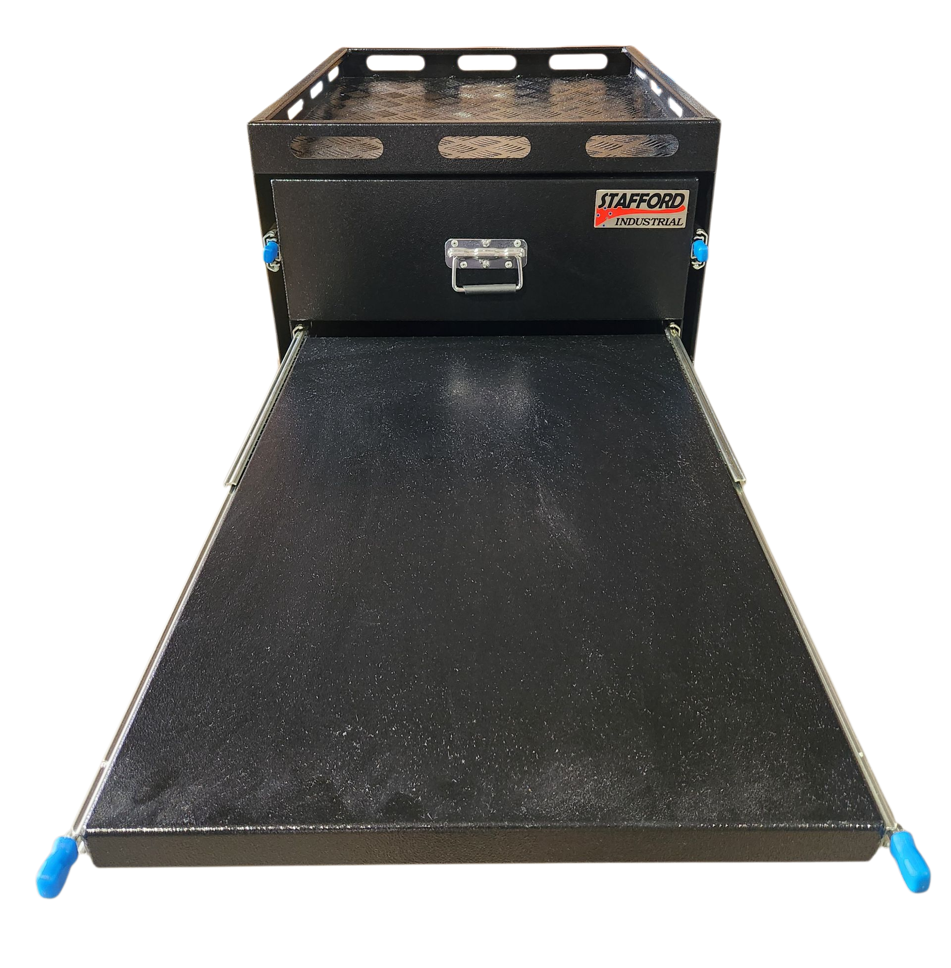 STAFFORD INDUSTRIAL ALUMINIUM DRAW 600X830X410 BLACK
