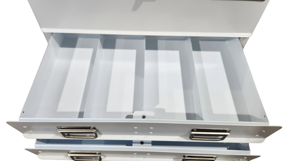 STAFFORD INDUSTRIAL TC700 SERIES 2 DR WHITE TOOL BOX