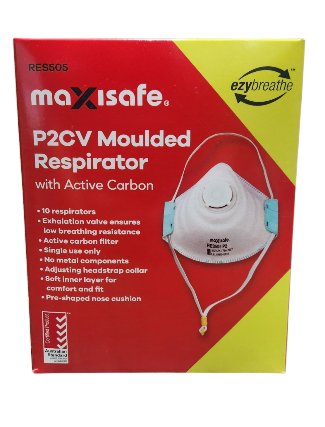 P2 RESPIRATOR AND VALVE ACTIVE  DUST MASK