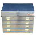 STAFFORD INDUSTRIAL TC880 SERIES 4 DRAWER TRUCK BOX BLACK ANGLED