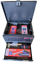 WORKPRO 290PCE TOOLKIT WITH 550MM 2DR BLACK TOOL BOX