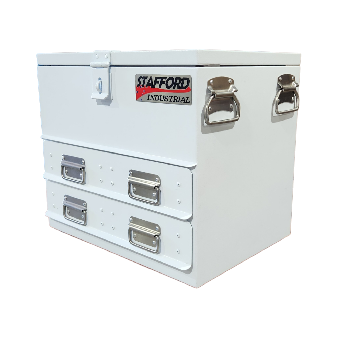 WORKPRO 290PCE TOOLKIT WITH 550MM 2DR WHITE TOOL BOX