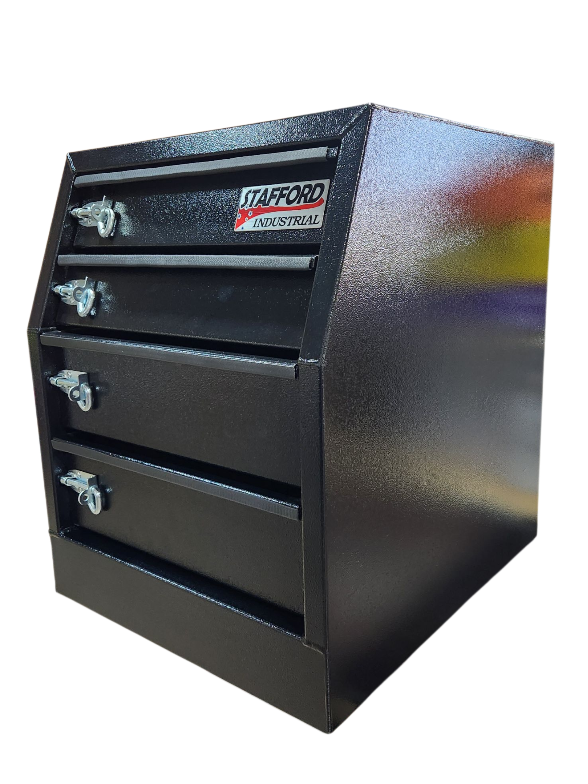 STAFFORD INDUSTRIALALUMINIUM DRAWER SYSTEM L500 X D580 X  H625MM BLACK