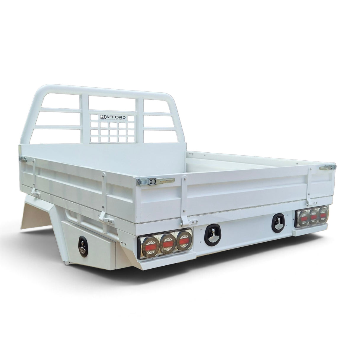 STAFFORD INDUSTRIAL 1800MM ALLOY UTE TRAY PACKAGE WHITE