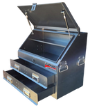 STAFFORD TC700 SERIES 2 DR BLACK TOOL BOX ANGLED