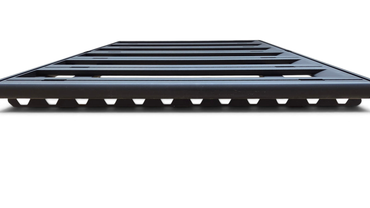 ROOF RACK BLACK POWDERCOATED PLATFORM STYLE 1180 X 1480MM  INC MOUNTING BRACKETS