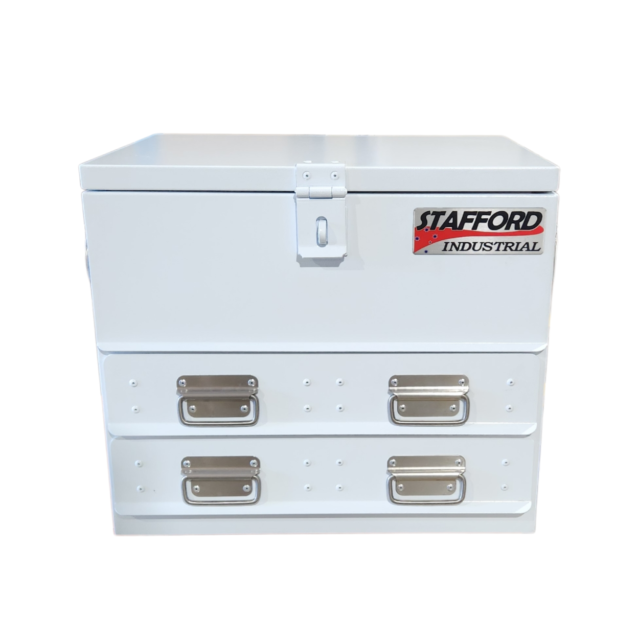 WORKPRO 290PCE TOOLKIT WITH 550MM 2DR WHITE TOOL BOX
