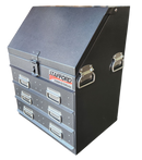 STAFFORD INDUSTRIAL TC550 SERIES UTE BOX 3 DR BLACK UTE BOX ANGLED